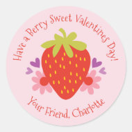 Cute Girl Valentines Day Sticker