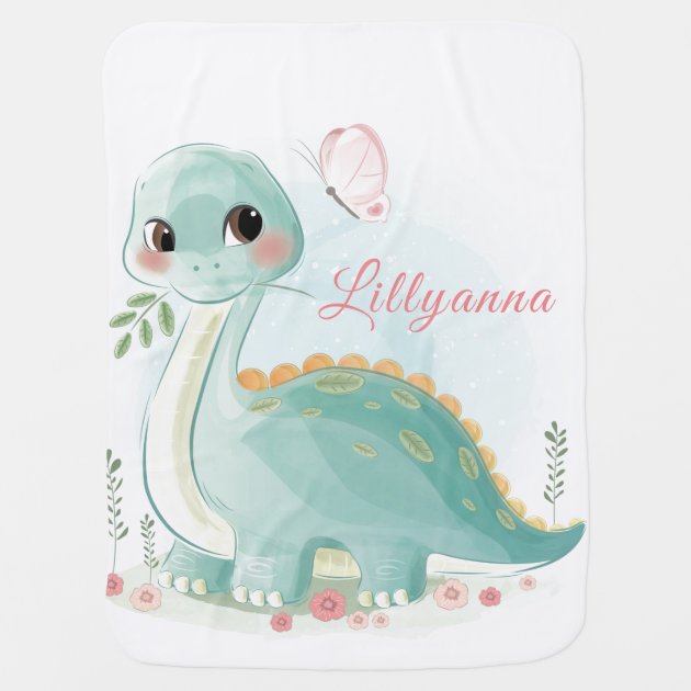 Cute cheap dinosaur blanket