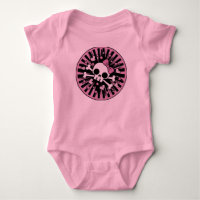 Cute Girlie Skull and Crossbones