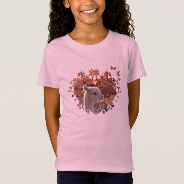 Cute Girls Alpaca Shirt (Front)