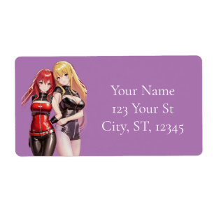 Cute Girls Anime Thunder_Cove Label