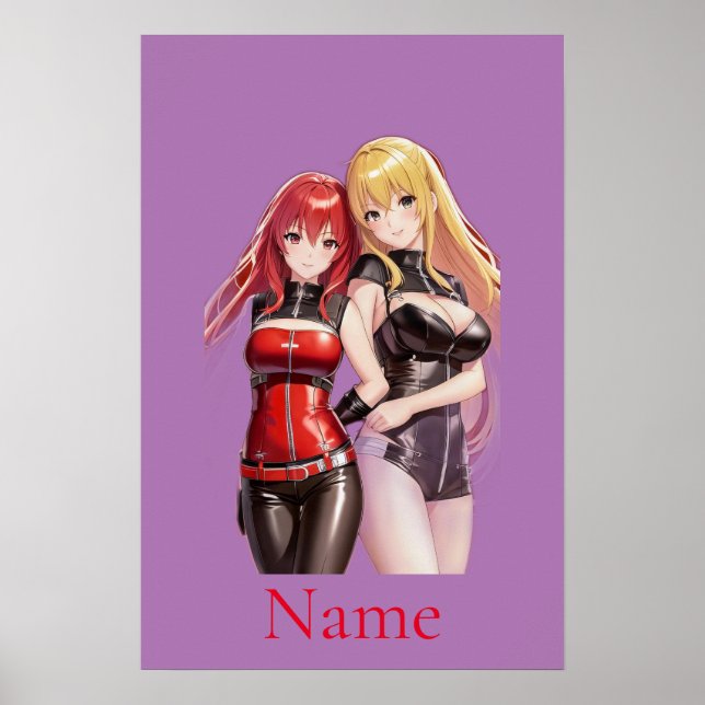 Cute Girls Anime Thunder_Cove Poster (Front)
