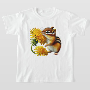 Cute girls chipmunk lovers T-Shirt