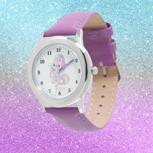 cute girls fantasy unicorn add name watch