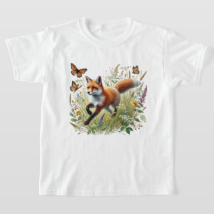 Cute girls fox lovers  T-Shirt
