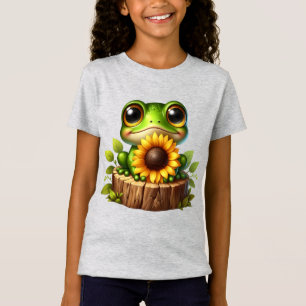 Cute girls frog lovers T-Shirt