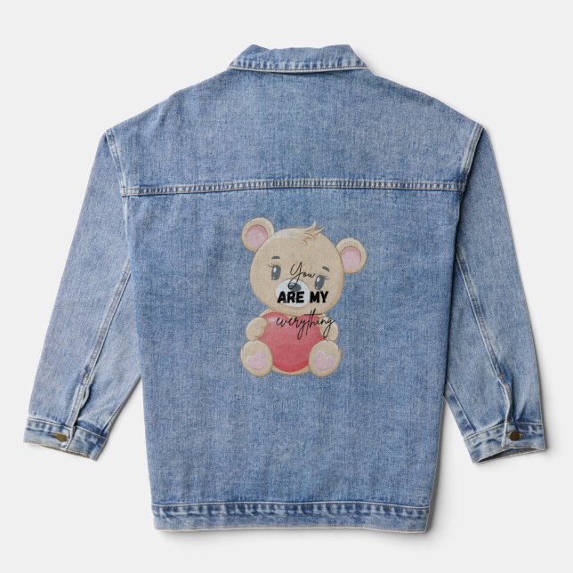 cute girls jackets ,lover girls  (Back)