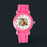 Cute girls lion add name watch<br><div class="desc">Cute girls lion add name Watch</div>