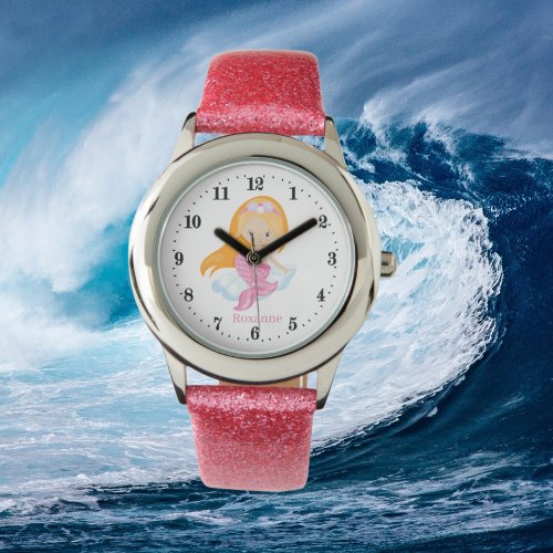 cute girls mermaid lovers add name Watch