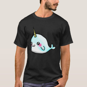 Cute Girls   Narwhal T-Shirt