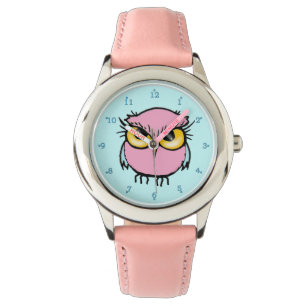 Cute Girls Owl Wrist Watch