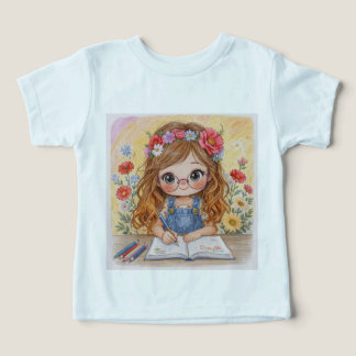 Cute Girls T-Shirt – Sweet & Playful Style Toddler T-shirt