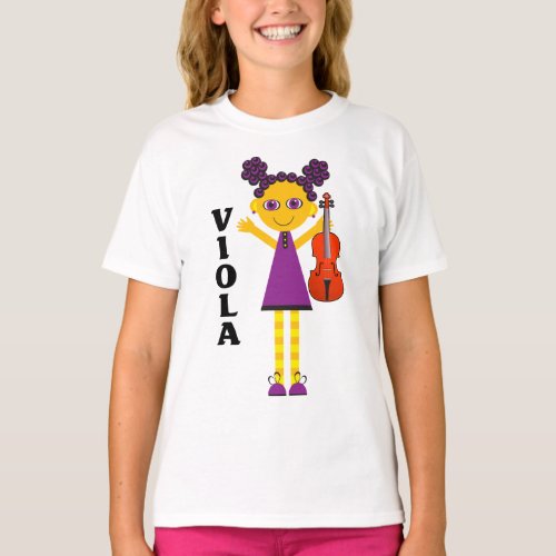 Cute Girls Viola T_shirt