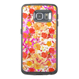Cute girly flowers pattern