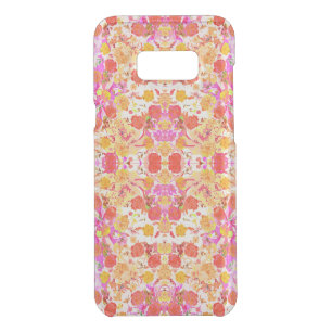 Cute girly flowers pattern uncommon samsung galaxy s8+ case