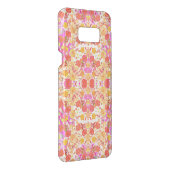 Cute girly flowers pattern uncommon samsung galaxy case (Back/Right)