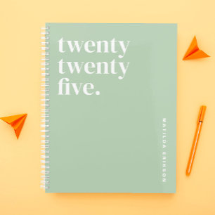 Cute Girly Green 2025 Planner