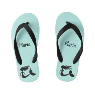 Cute girly mermaid kid's Flip Flops for children