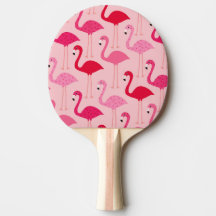 Cute Girly Pink Flamingo Pattern