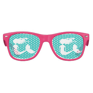 Cute girly pink mermaid Birthday party shades