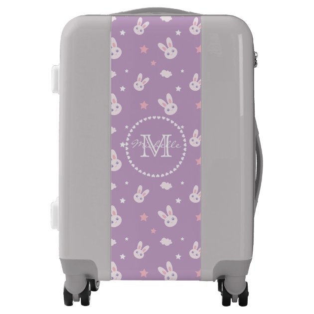 cute girly luggage