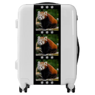 Cute Girly Red Panda Luggage