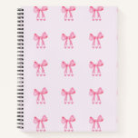 Cute girly spiral notebook