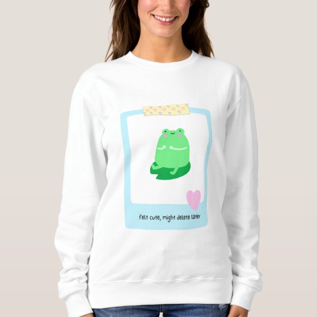 cute girly sweatshirt (Front)
