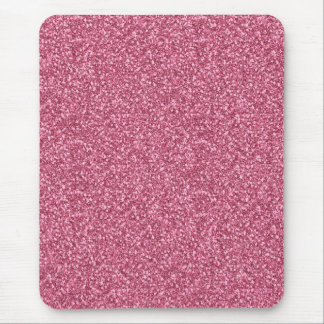 Cute girly trendy fashionable bubble gum pink mouse pad