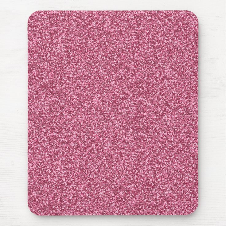 Cute girly trendy fashionable bubble gum pink mouse pad Zazzle