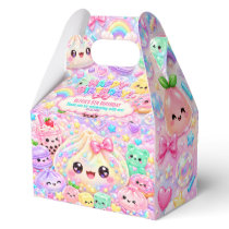 Cute Glitter Dumpling Bao Squishy Party Birthday Favor Boxes