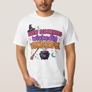 Cute Glitter Halloween Design T-Shirt