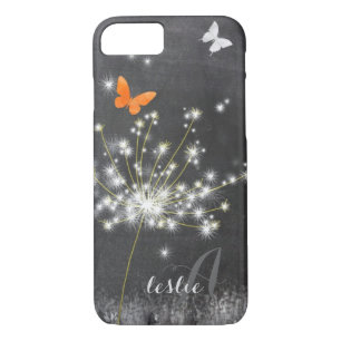 Cute Glittery Dandelion iPhone 8/7 Case