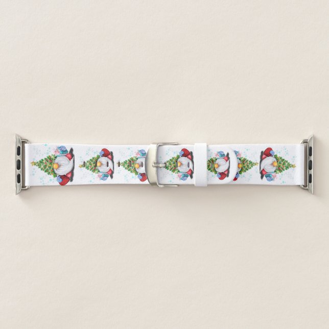 Cute Gnome Christmas Apple Watch Bands (Band)
