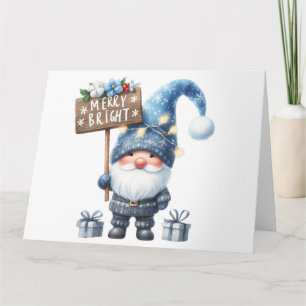 Cute Gnome Christmas Card