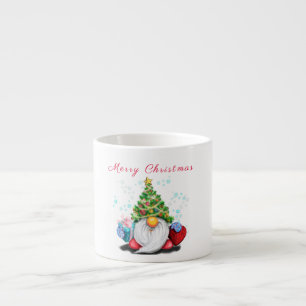 Cute Gnome Christmas Espresso Cup