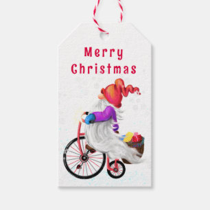 Cute Gnome Christmas Gift Tags