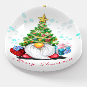 Cute Gnome Christmas Hat Paperweigh Paperweight