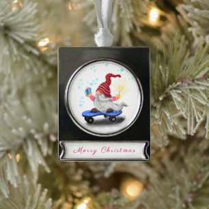 Cute Gnome Christmas Ornament
