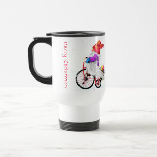 Cute Gnome Christmas Travel Mug