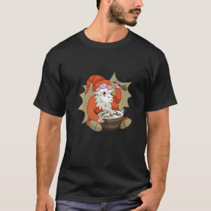 Cute gnome eating food T-Shirt