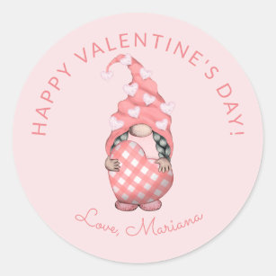 Personalized Valentine's Day Stickers – Voila Print Inc