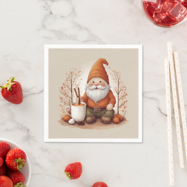 Cute Gnome  Napkins (Insitu)