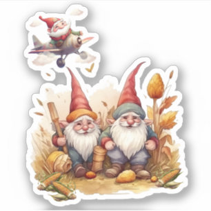 Cute Gnome Sticker