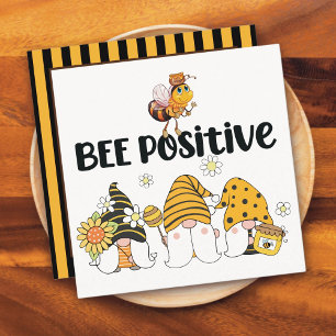 Cute Gnomes and Bee Card