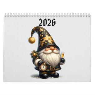cute gnomes calendar