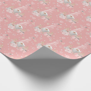 Cute Gnomes Christmas Wrapping Paper