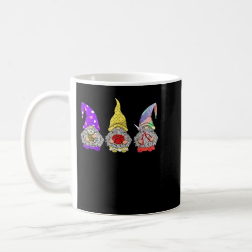 Cute Gnomes Sewing Notion Adorable Tailors Funny G Coffee Mug