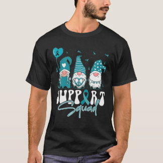 Cute Gnomes Support Squad Survivor Cervical T-Shirt