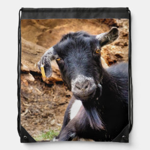 CUTE GOAT DRAWSTRING BAG
